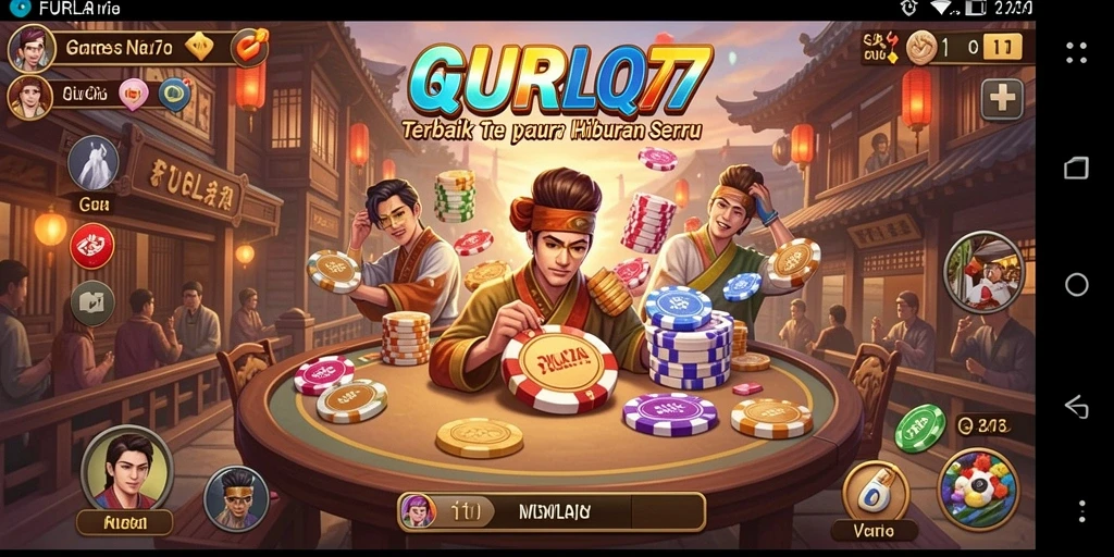 Screenshot gameplay QiuQiu yang mengasyikkan di FURLA77.