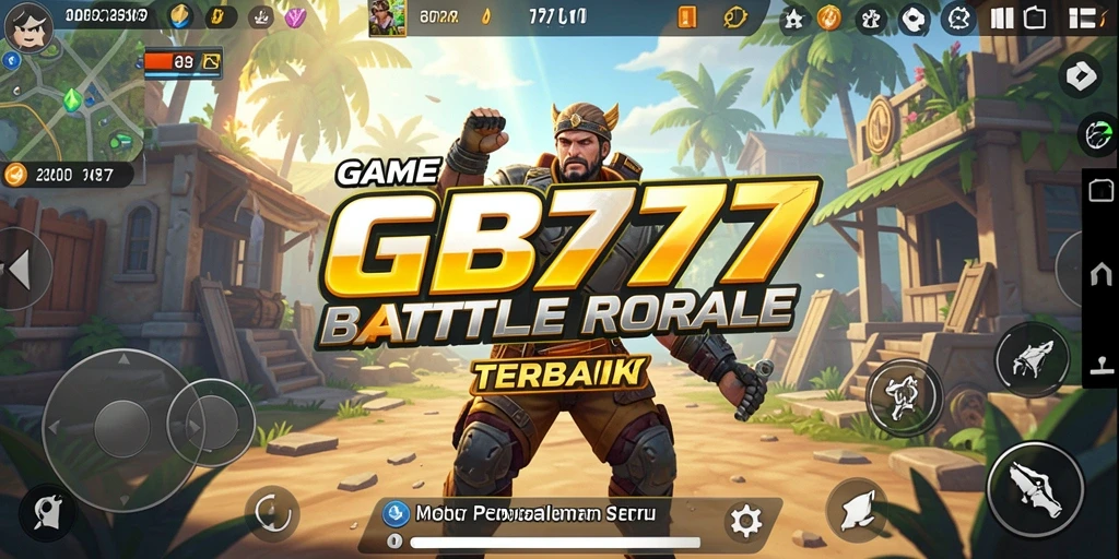 Tangkapan layar <strong>GB777</strong> menunjukkan aksi seru dalam pertempuran Battle Royale.