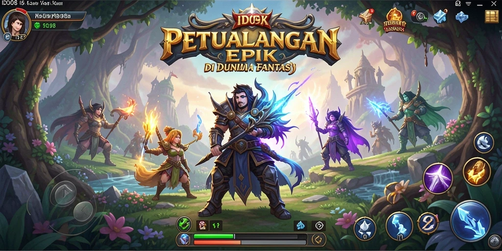 Tampilkan gameplay menakjubkan dalam dunia RPG ID098.