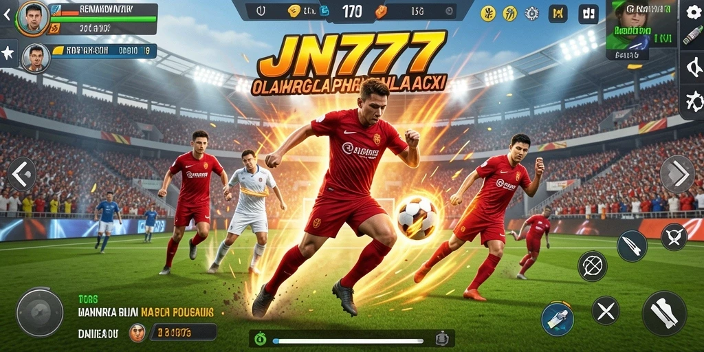 Tampilan seru gameplay olahraga di JNT777.