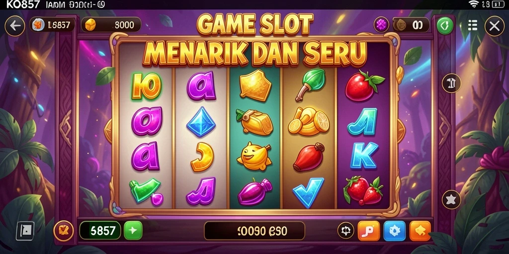 Screenshot gameplay menarik dari KO857 yang menunjukkan suasana slot.