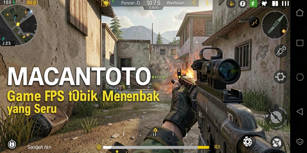Gameplay seru dari MACANTOTO dengan aksi tembak-menembak yang intens.