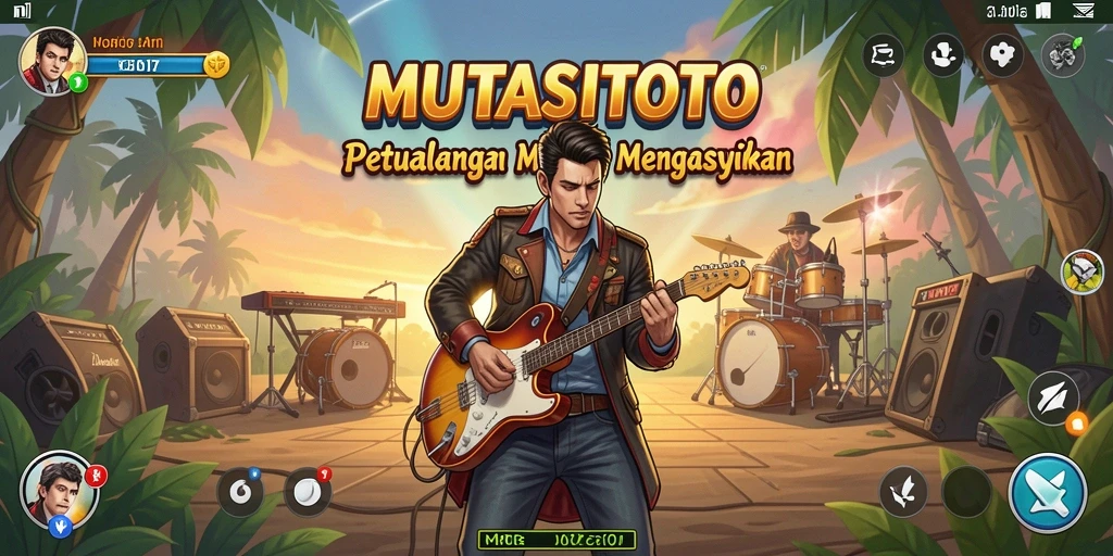 Tampilan gameplay seru dalam MUTASITOTO yang interaktif.