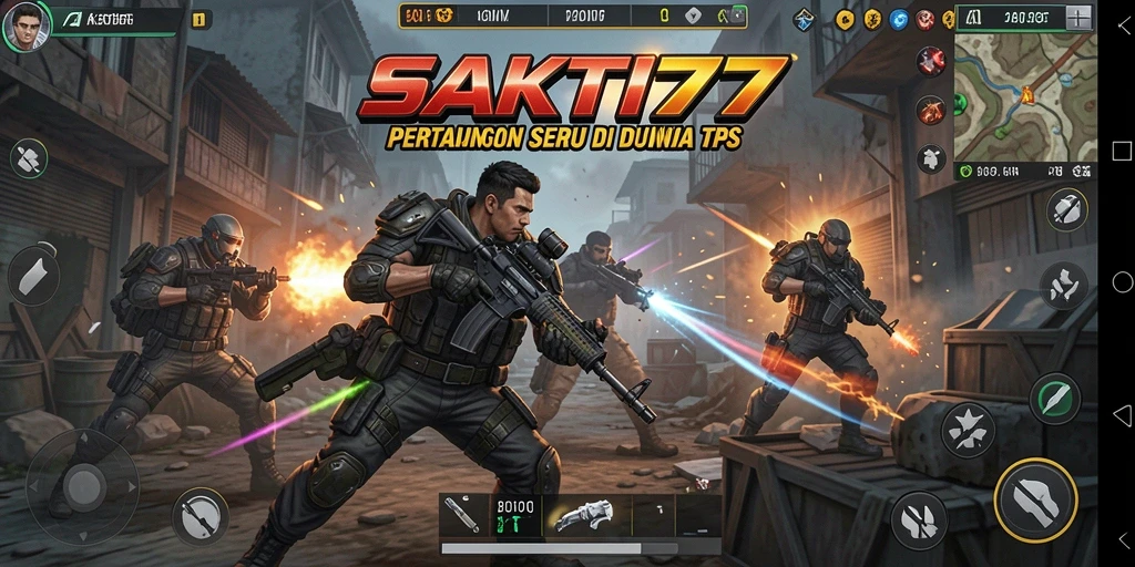 Tampilan gameplay SAKTI77 yang intens dan penuh aksi.