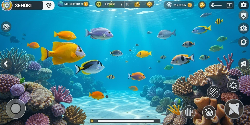 Gameplay seru menembak ikan di SEHOKI.