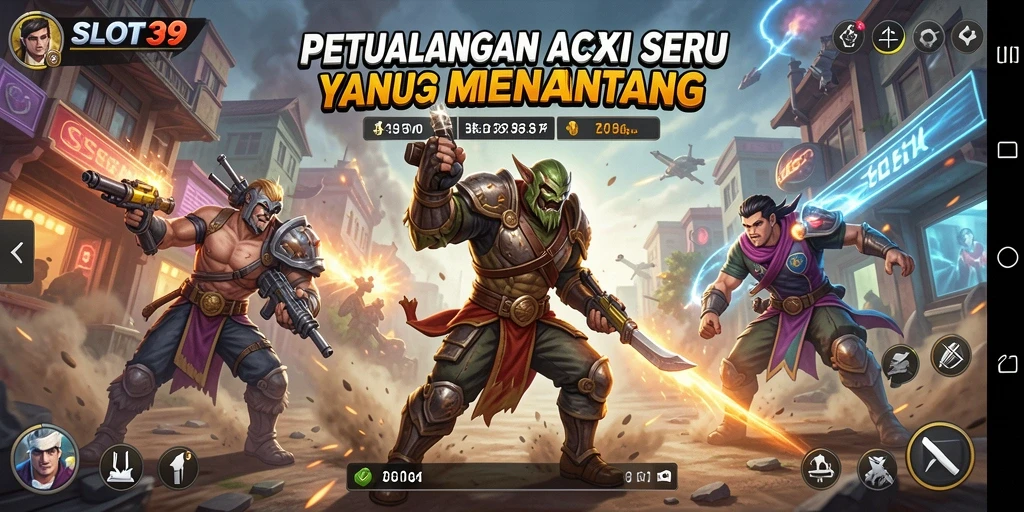 Gameplay SLOT39 yang mendebarkan dengan aksi seru dan tantangan.
