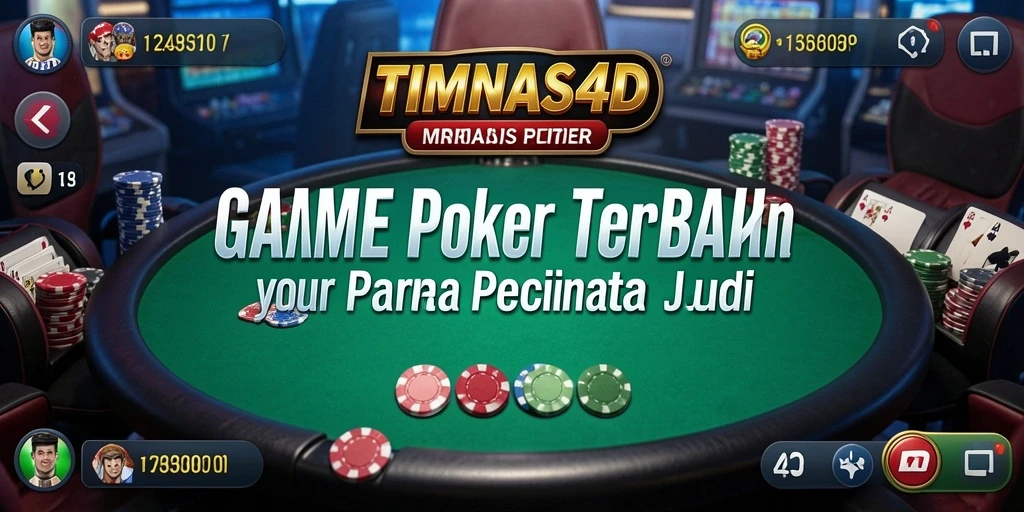 Screenshot dari gameplay seru TIMNAS4D dalam poker.